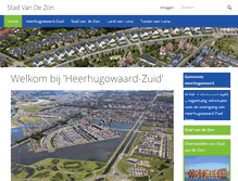 Tablet Screenshot of heerhugowaardstadvandezon.nl